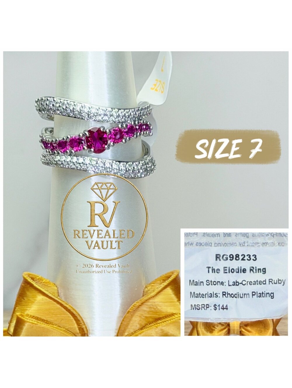 The Elodie Ring - Size 7 - July Birthday 2026
